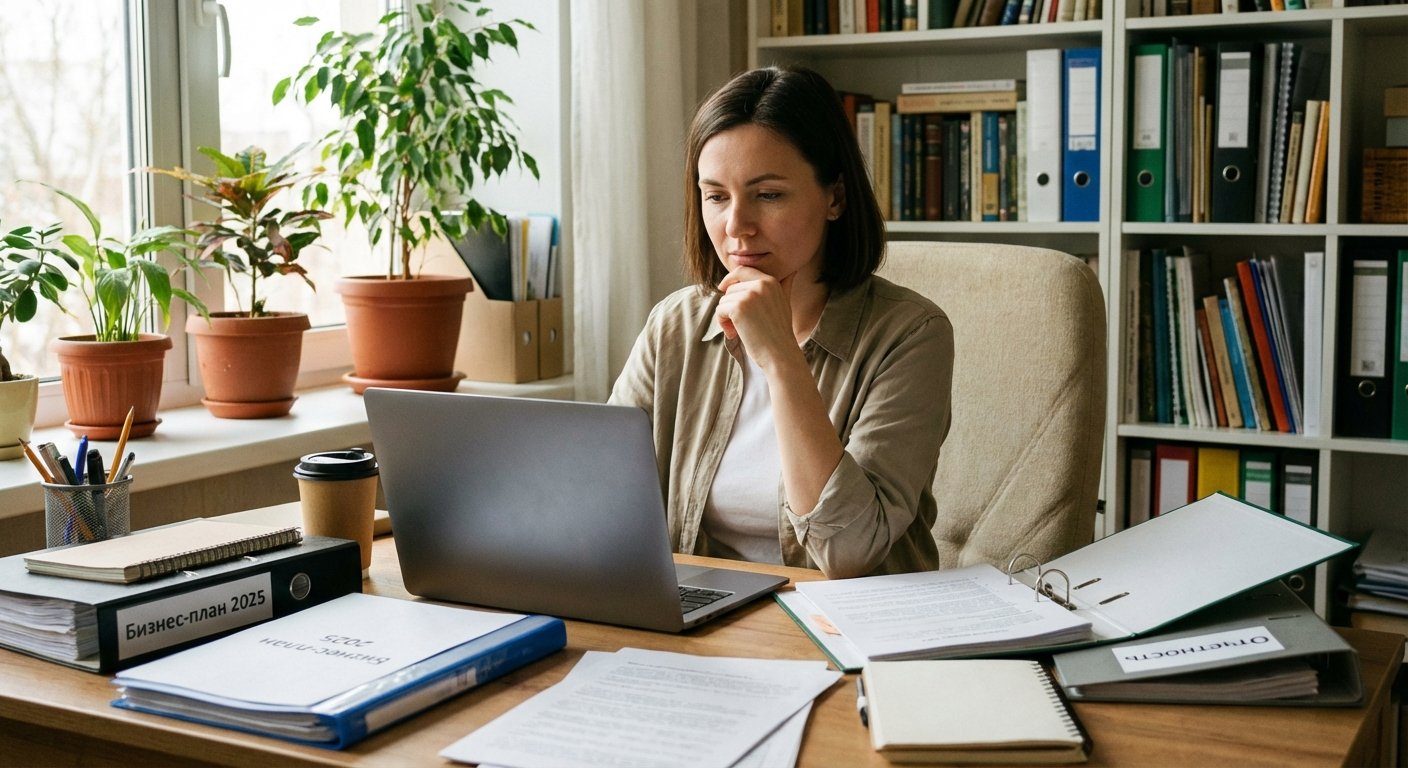 Предприниматель заполняет нулевую декларацию